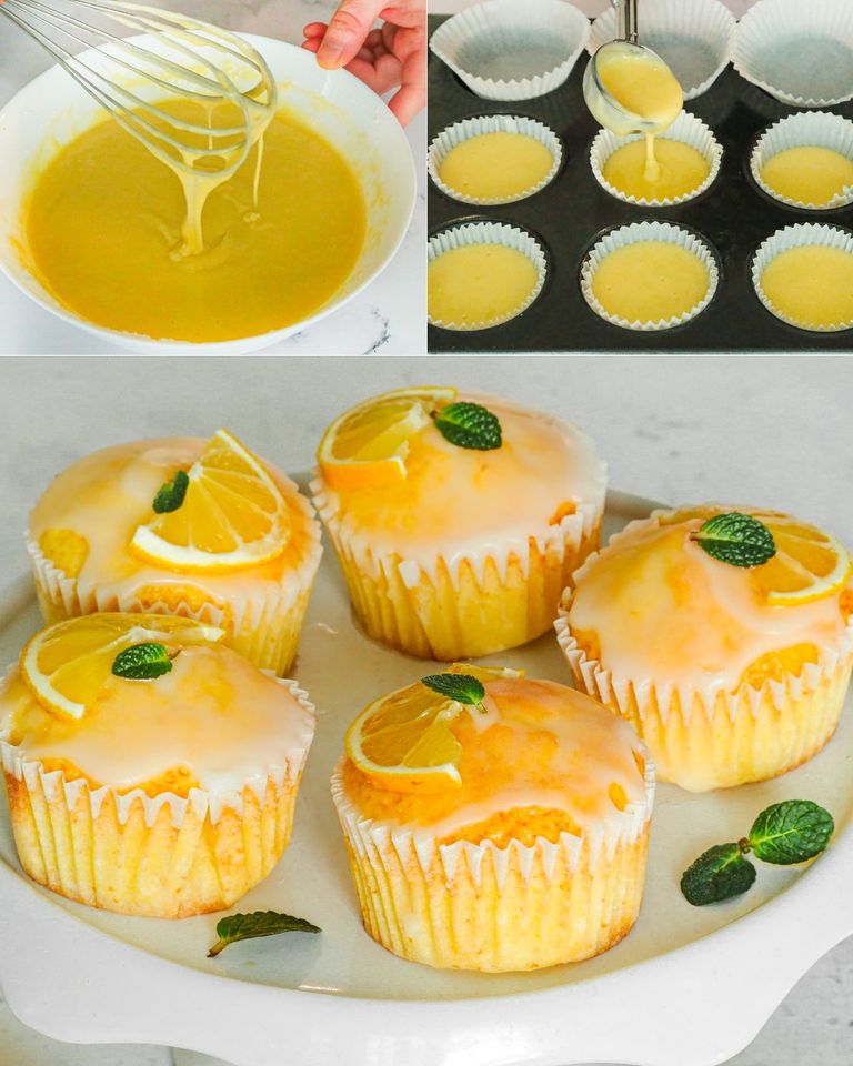 Ingredients For Lemon Muffins: