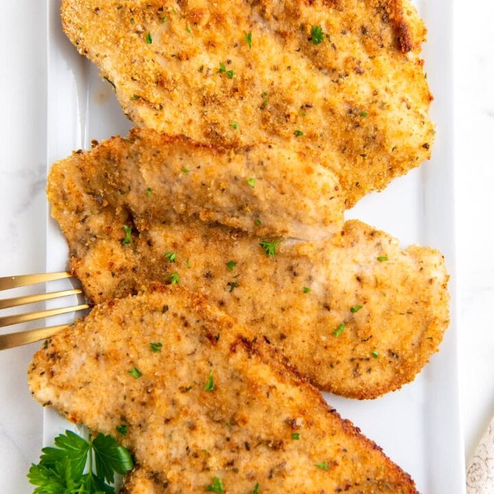 Crispy Chicken Cutlets from Air Fryer - Yummy Recipes