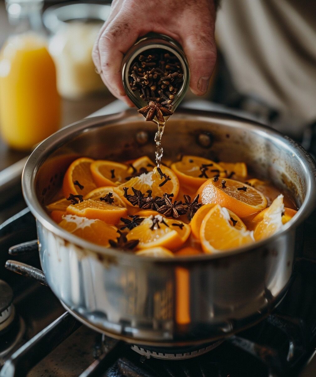 The Orange Peel and Clove Elixir