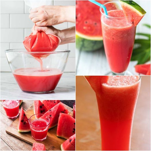 Canning Watermelon Juice to Warm Your Soul