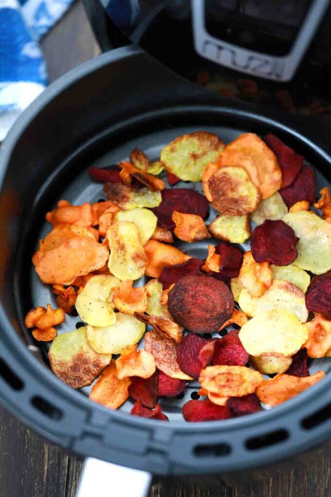 Recipe for Air Fried Veggie Chips